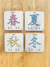 Load image into Gallery viewer, Reusable Water Reveal Chinese 40 Character Tracing Card Set
